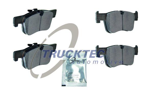 TRUCKTEC AUTOMOTIVE Комплект тормозных колодок, дисковый тормоз 08.34.179